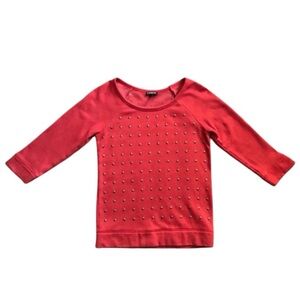 Express Red Studded Sweatshirt